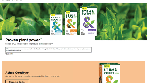 CVS Stem & Root Brand Shop